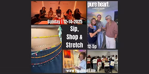 Pure Heart \u2014 Sip \u2022 Shop \u2022 Stretch