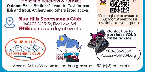 Northwoods OA4A Family Adventure Days (Jul 25, 2026 Aug 8, 2026 Aug 22, 2026)