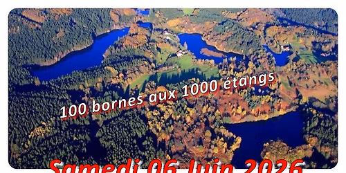 100 bornes aux 1000 \u00e9tangs 2026