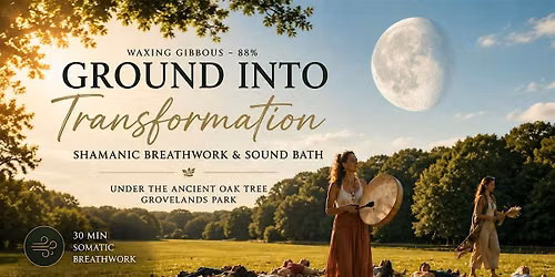 Ground Into Transformation  Outdoor Shamanic Breathwork & Sound Journey