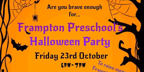 Frampton preschool Halloween party