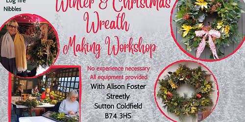 Winter\/Christmas Wreath Making Workshop