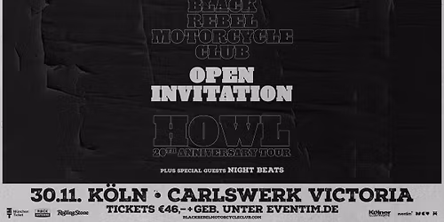 Black Rebel Motorcycle Club | K\u00f6ln