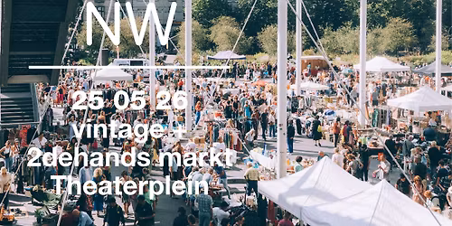 Vintage + tweedehands markt Theaterplein
