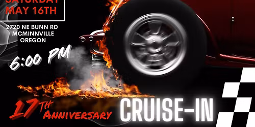 TNT Motorsports Annual Cruise-In May 16th
