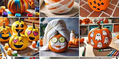 Pumpkin Decorating at Mandy's
