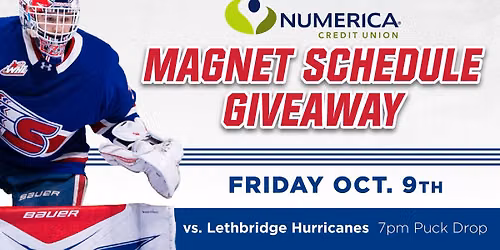 Numerica Magnet Schedule Giveaway
