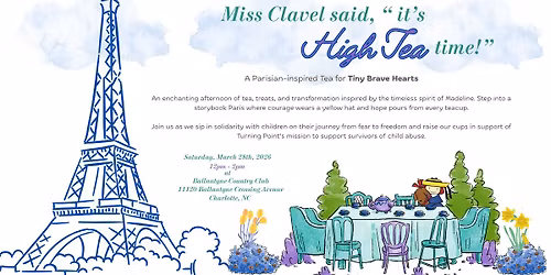 A Parisian-inspired Tea for Tiny Brave Hearts