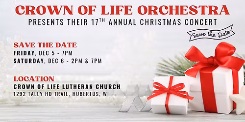 Crown of Life Orchestra: Christmas Concert