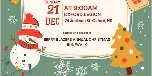 Berry Blazers Annual Christmas Run\/Walk