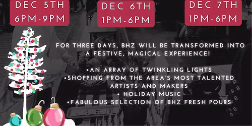 2025 Holiday Spirit Market at Barrel House Z 