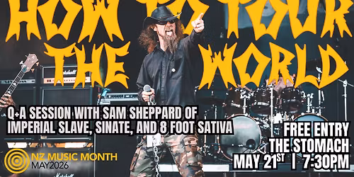 How To Tour The World - Q+A Session with Sam Sheppard 