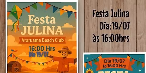 Araruama Beach Club festa Julina