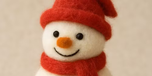 Felting: Snowman