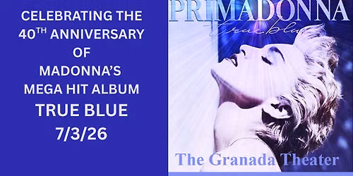 MADONNA Tribute - PRIMADONNA | Granada Theater | Dallas, TX