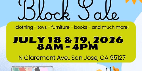 39th Annual N Claremont Ave Block Sale