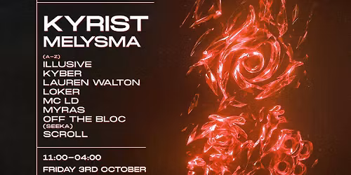 Intuition\/Rollout\/Yamatai present Kyrist & Melysma
