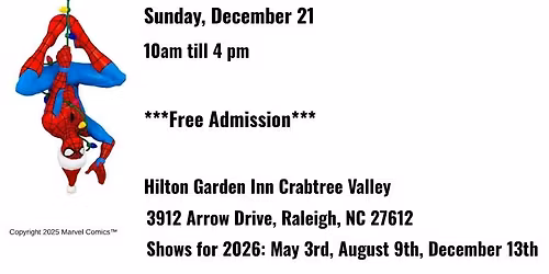 Raleigh Comic Book Show