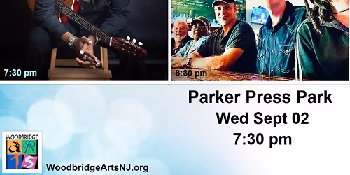 Larry Mitchell Trio & Soul Project NOLA co-bill in Parker Press Park