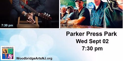 Larry Mitchell Trio & Soul Project NOLA co-bill in Parker Press Park