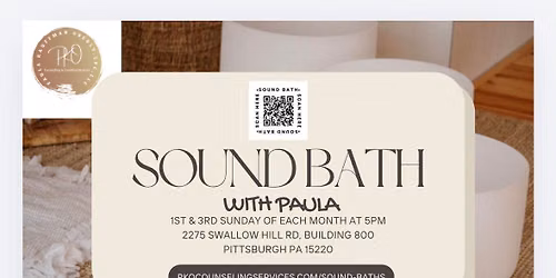 Sunday Sound Baths