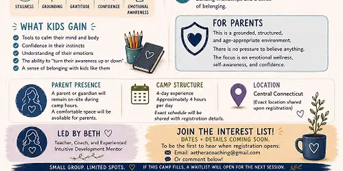 Intuitive Kids Summer Camp