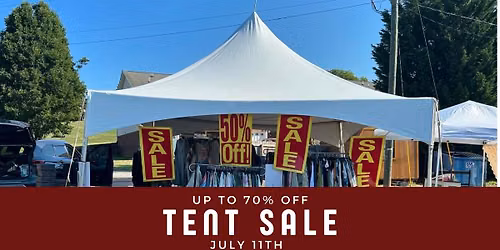 Tent Sale