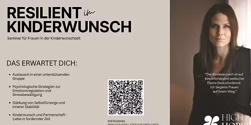 Resilienz im Kinderwunsch - Seminar