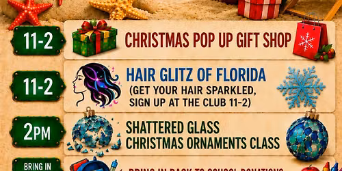 Christmas in July on July 25th. A day filled w fun!!