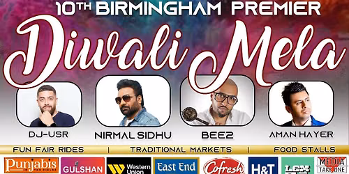 Birmingham Diwali Mela 2026