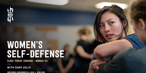 Women's Self Defense - Close Threats