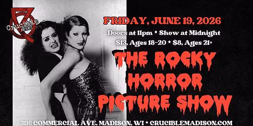 The Rocky Horror Picture Show w\/ Madison's Velvet Darkness