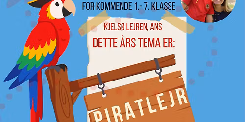 Piratlejr - Distrikt H\u00e6rvejens B\u00f8rnesommerlejr 2026