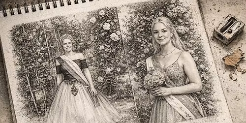 Rosenpracht trifft Karstlandschaft