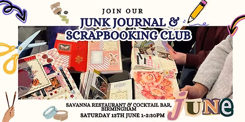 June Junk Journal & Scrapbooking Club Session