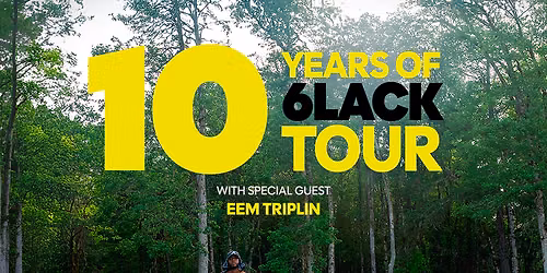 6LACK at Fillmore Auditorium Denver