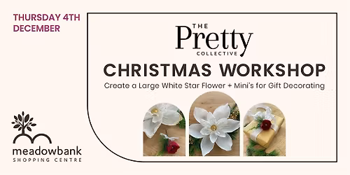 Christmas Paper Flower Making Workshop