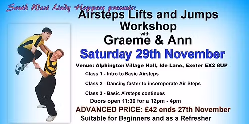 Airsteps, Lifts and Jumps Workshop with Graeme and Ann