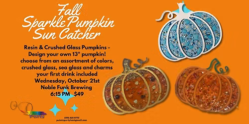 Resin pumpkin