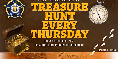 Treasure Hunt Drawing - FOP Lodge #73