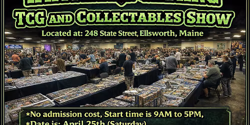 Immortal Gaming Card show 4\/25 Doors open 9am! goes till 5pm