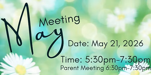 LLDSS Families- May Monthly Meeting 