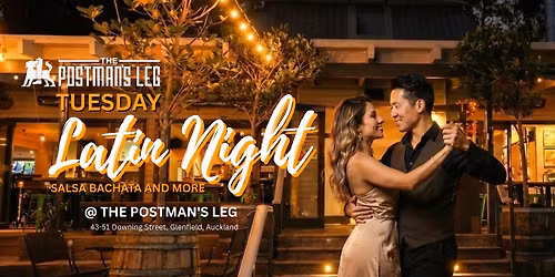 TUESDAY Latin Night at Postman\u2019s Leg Bar & Restaurant 