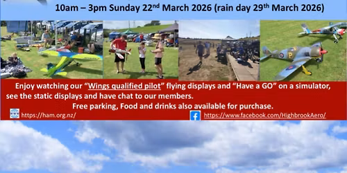 Highbrook Aeromodellers Public Open Day