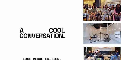 A COOL CONVERSATION.