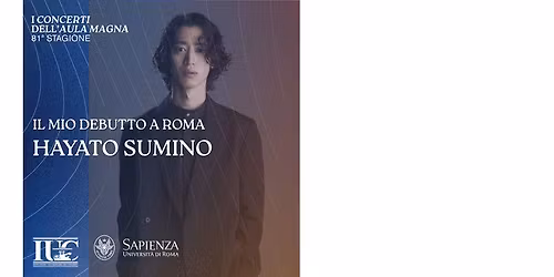 HAYATO SUMINO pianoforte: Il mio debutto a Roma