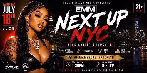 EMM NextUpLive NYC \u2014 Grand Prize Artist Concert