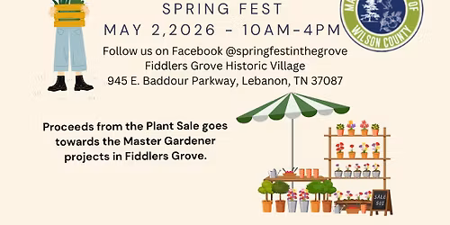 Plant Sale-Master Gardeners of Wilson County 