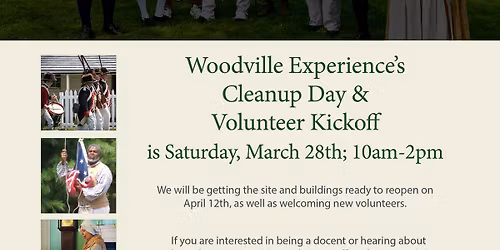 Cleanup Day & Volunteer Kickoff