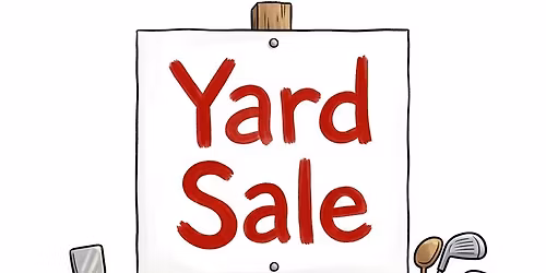 1st Annual Parking Lot Yard Sale